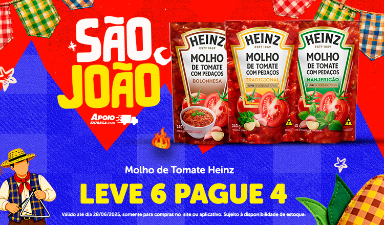 Molho Heinz de 22 a 28/06